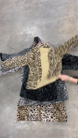 25X Cheetah Print Fur Coats (BF 12)