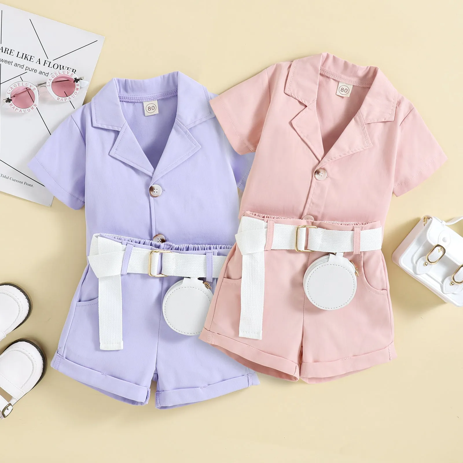 3-Piece Toddler Cool Jumpsuit