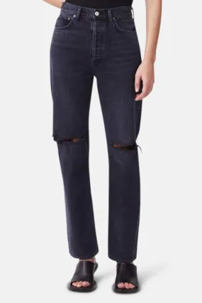 90s Pinch Waist HR Straight Howl