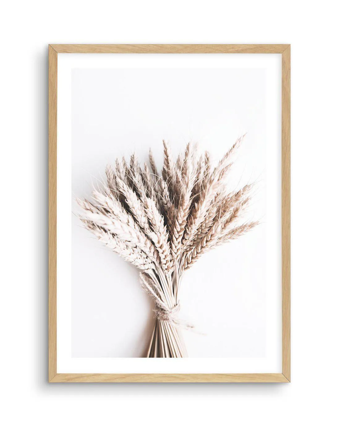 Abstract Wheat Art Print