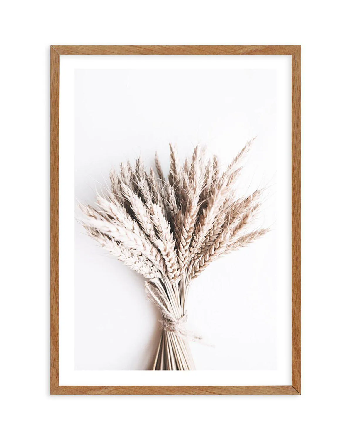 Abstract Wheat Art Print