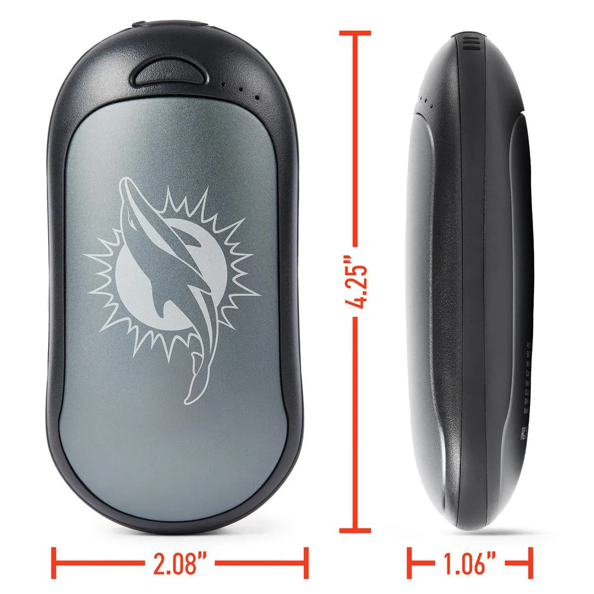 Rechargeable ActionHeat Miami Dolphins Hand Warmer