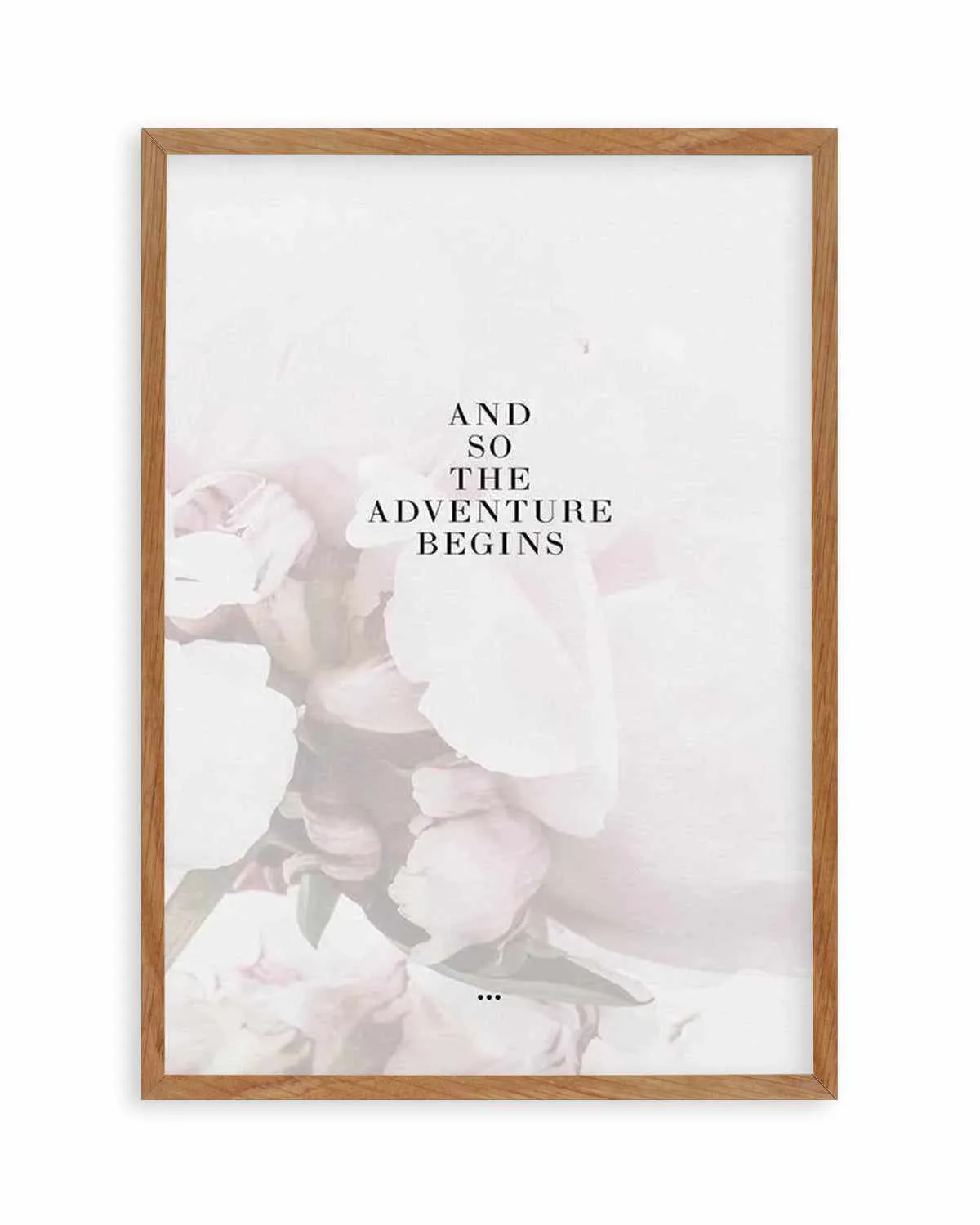And So The Adventure Begins... Art Print