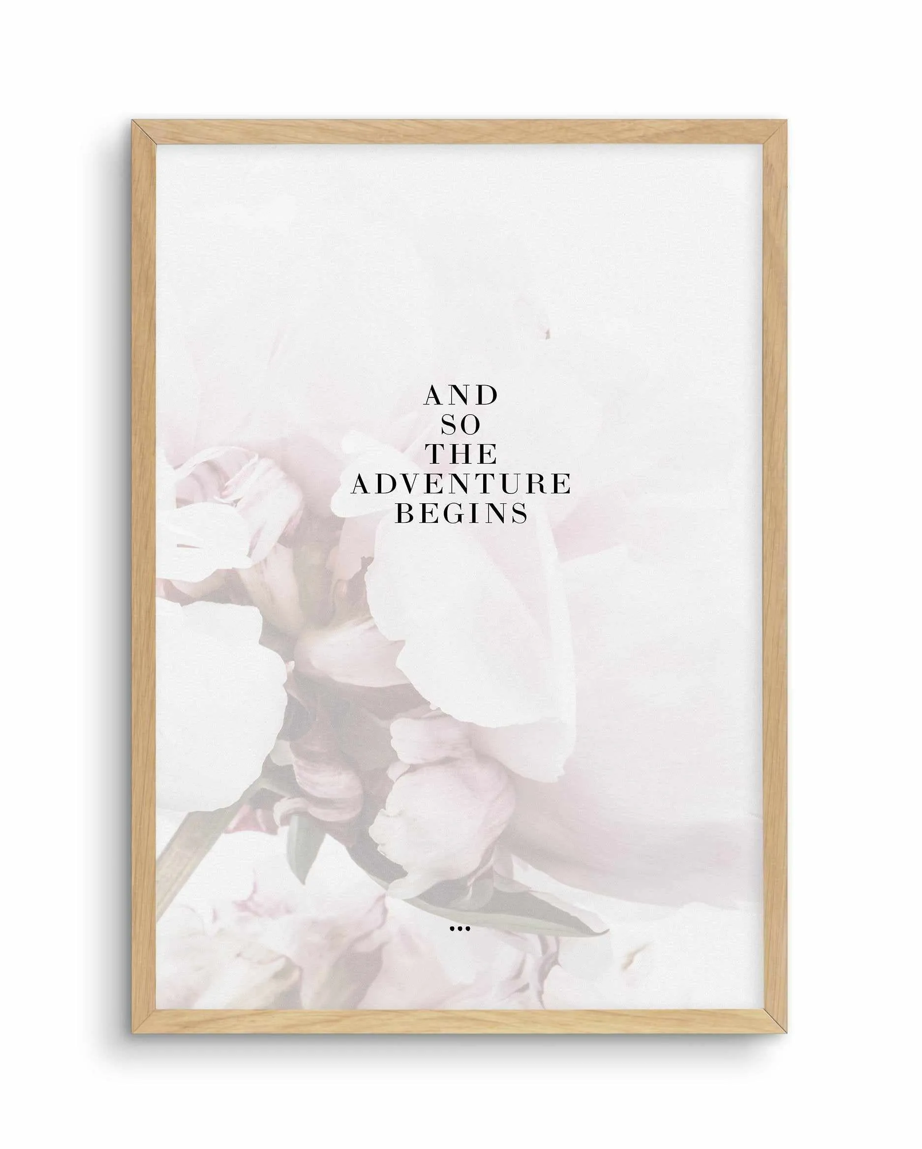 And So The Adventure Begins... Art Print