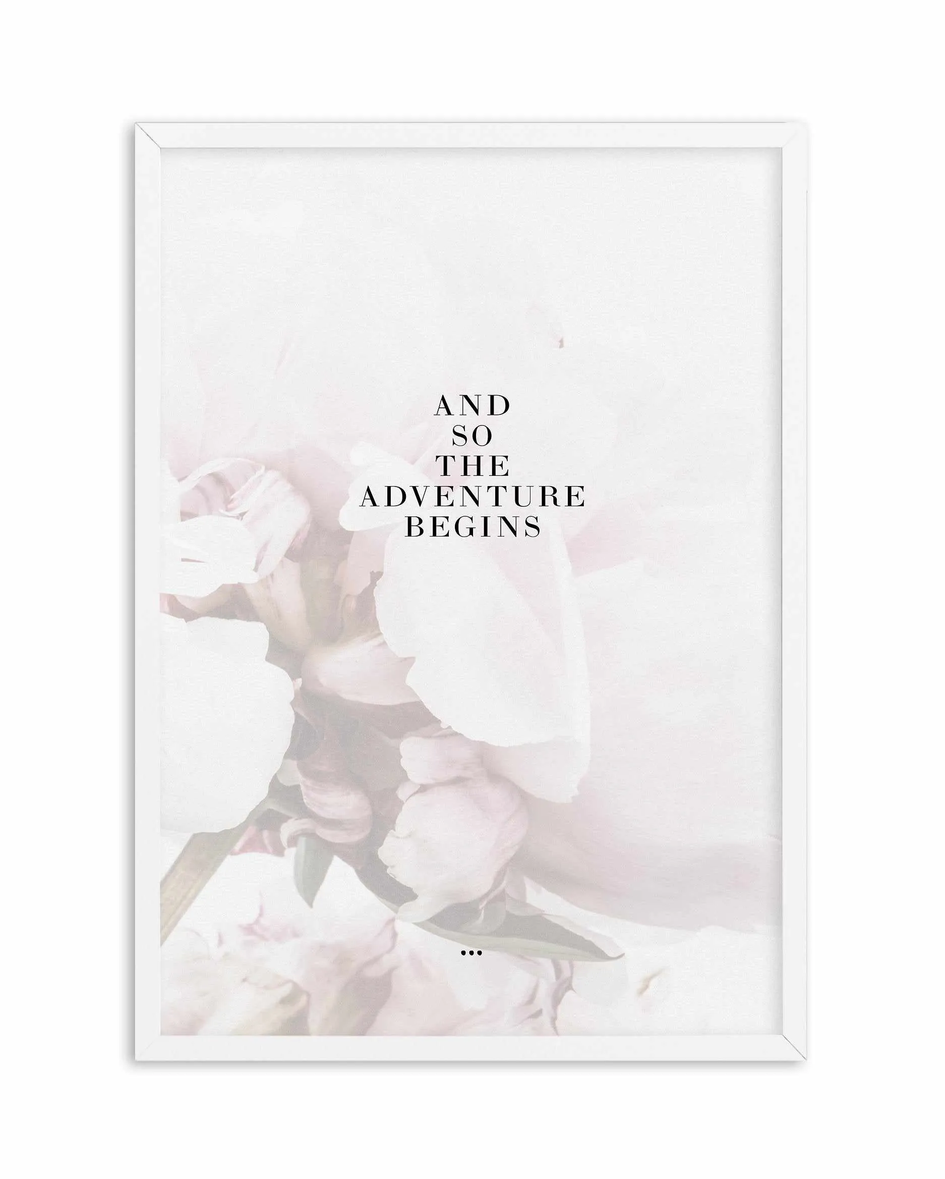 And So The Adventure Begins... Art Print