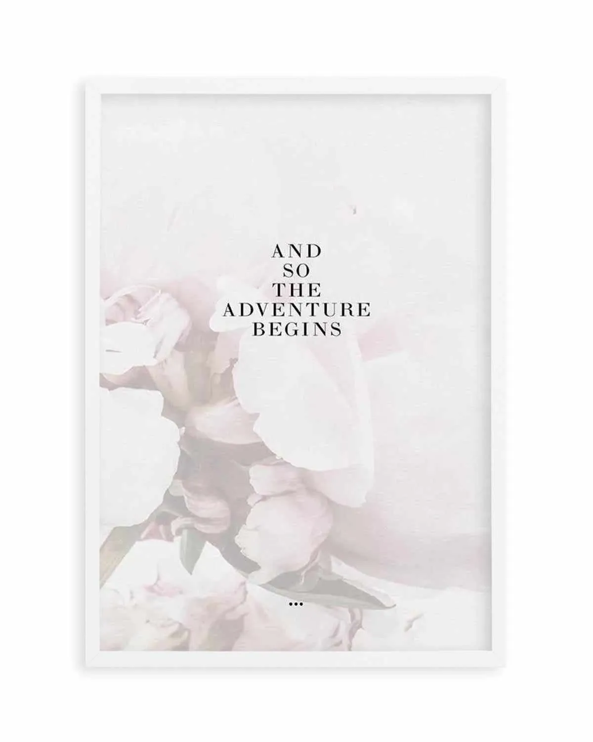 And So The Adventure Begins... Art Print