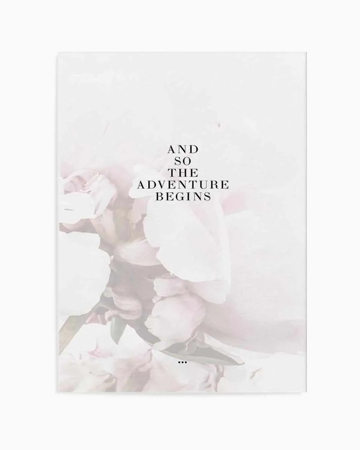 And So The Adventure Begins... Art Print