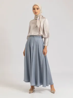 ANIKA PANTS PLAIN POWDER BLUE