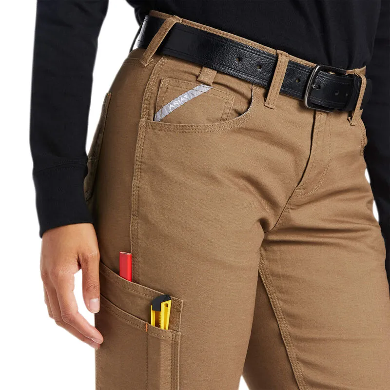 Ariat Women's Rebar DuraStretch Made Tough Straight Leg Work Pants
