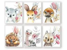 Australian Animal Nursery Prints