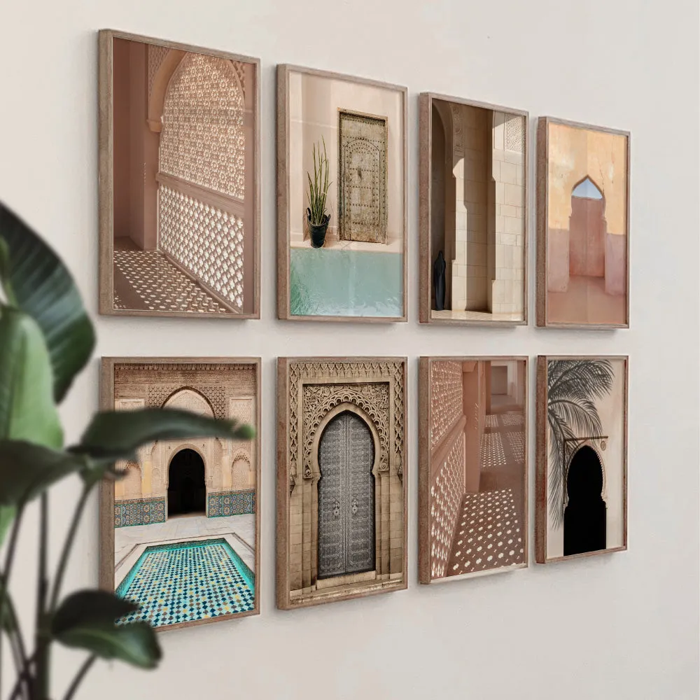 Azure Pool Marrakech - Art Print