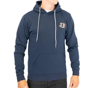 Ben Sherman Mens Logo Hoodie Navy Blue