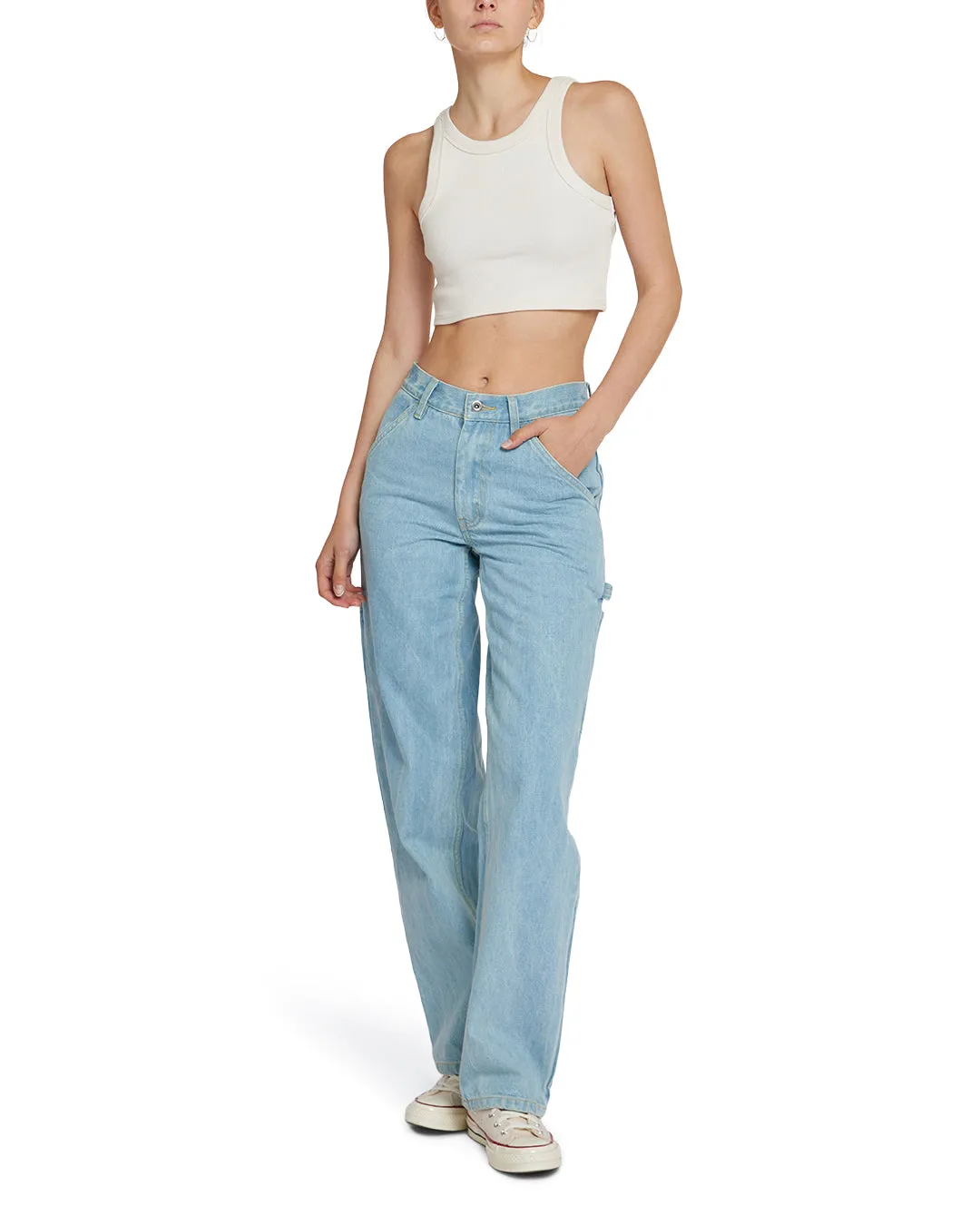 Bernie Pant - Light Wash Indigo