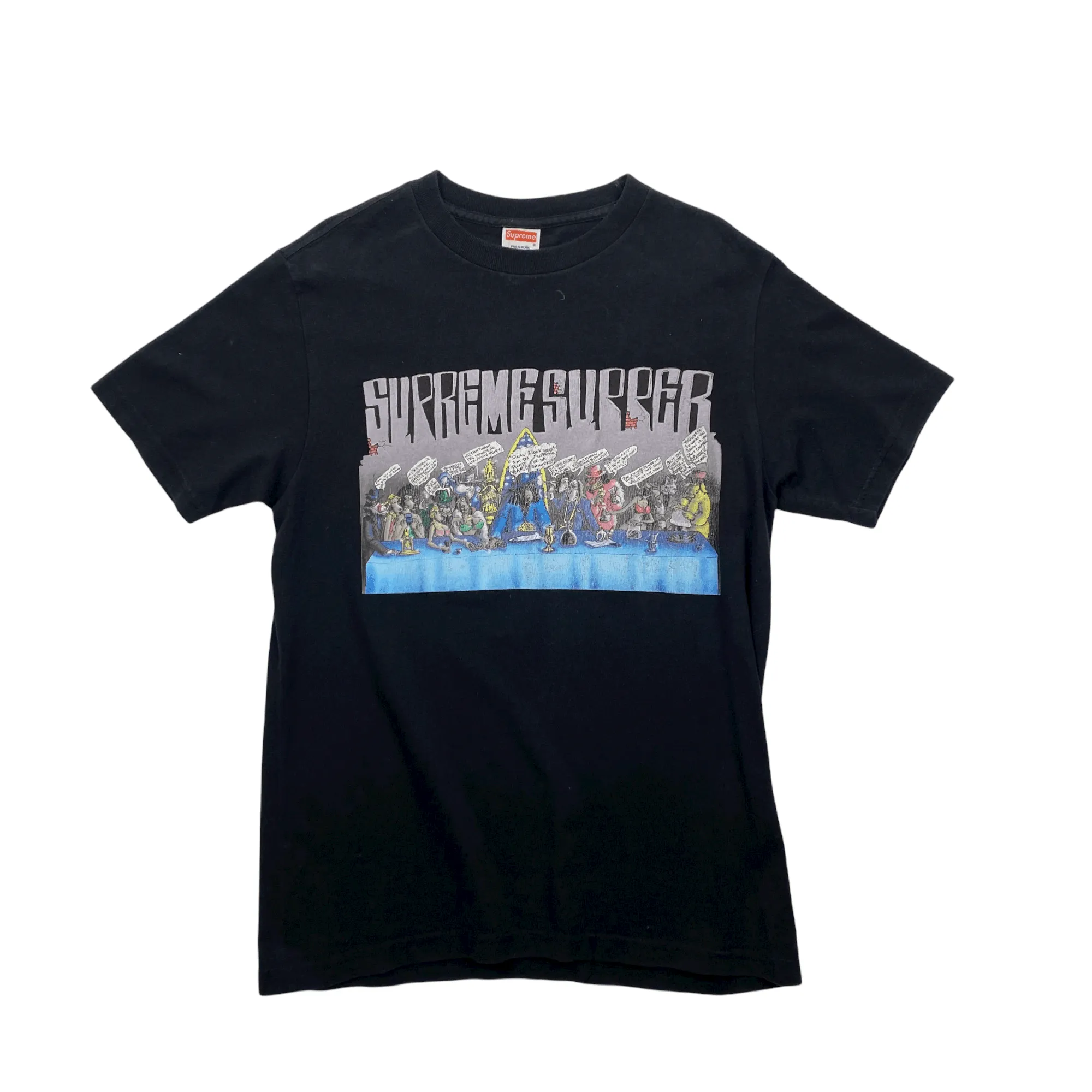 Black Supreme x Joe Cool "Supper" SS07 Tee - Medium