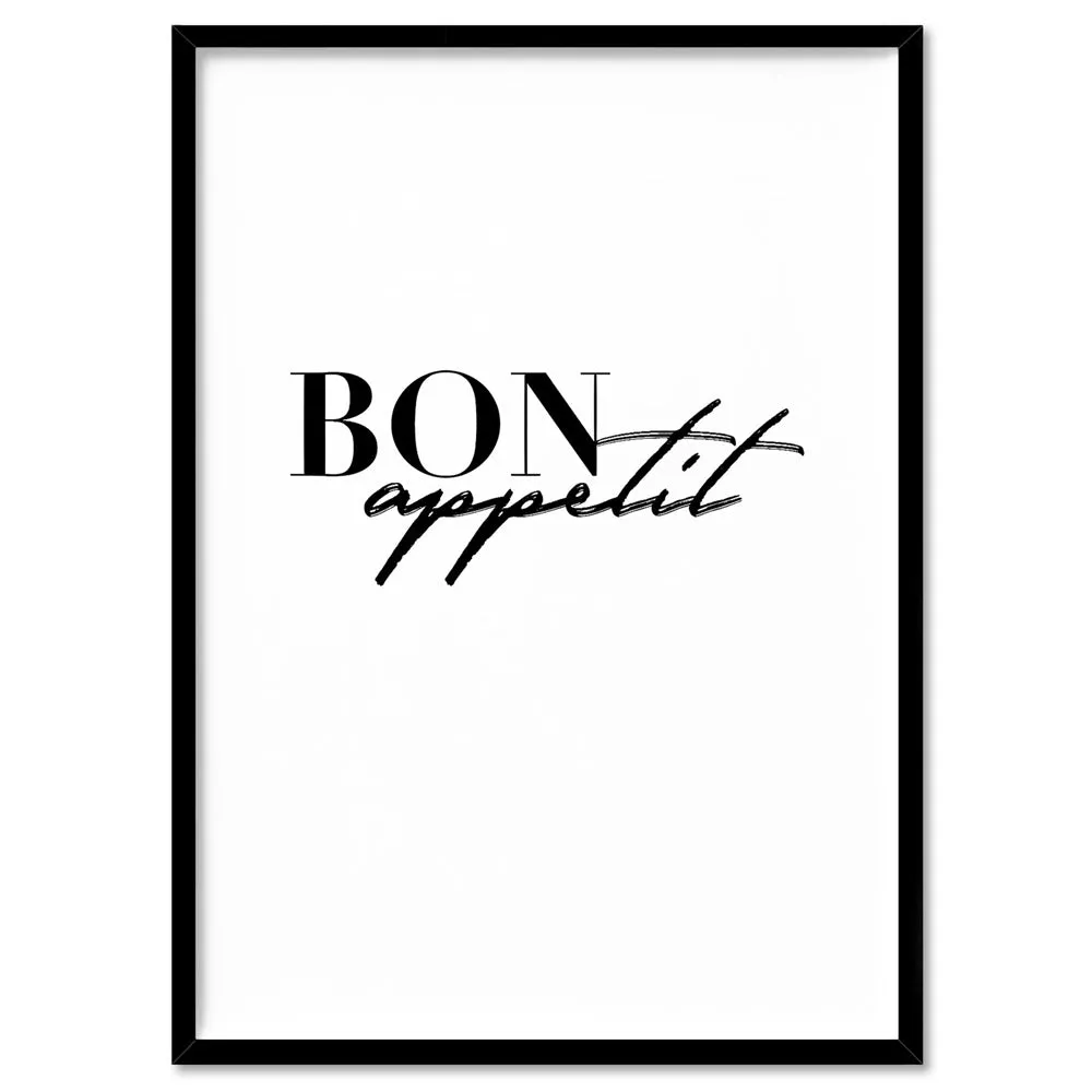 Bon Appetit - Art Print