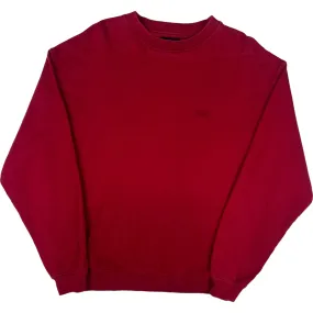 Boss Hugo Boss Embroidered Logo Sweatshirt Red