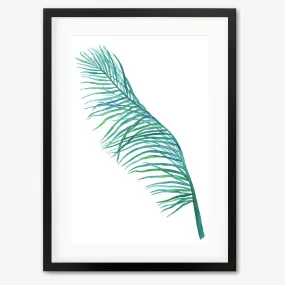 Botanics Watercolour Leaf Framed Art