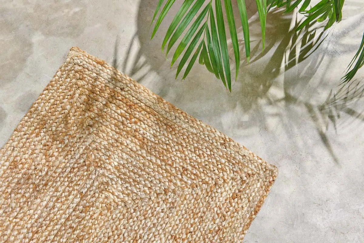 Braided Hemp Floor Runner