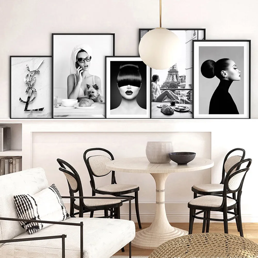 Breakfast in Paris - Art Print