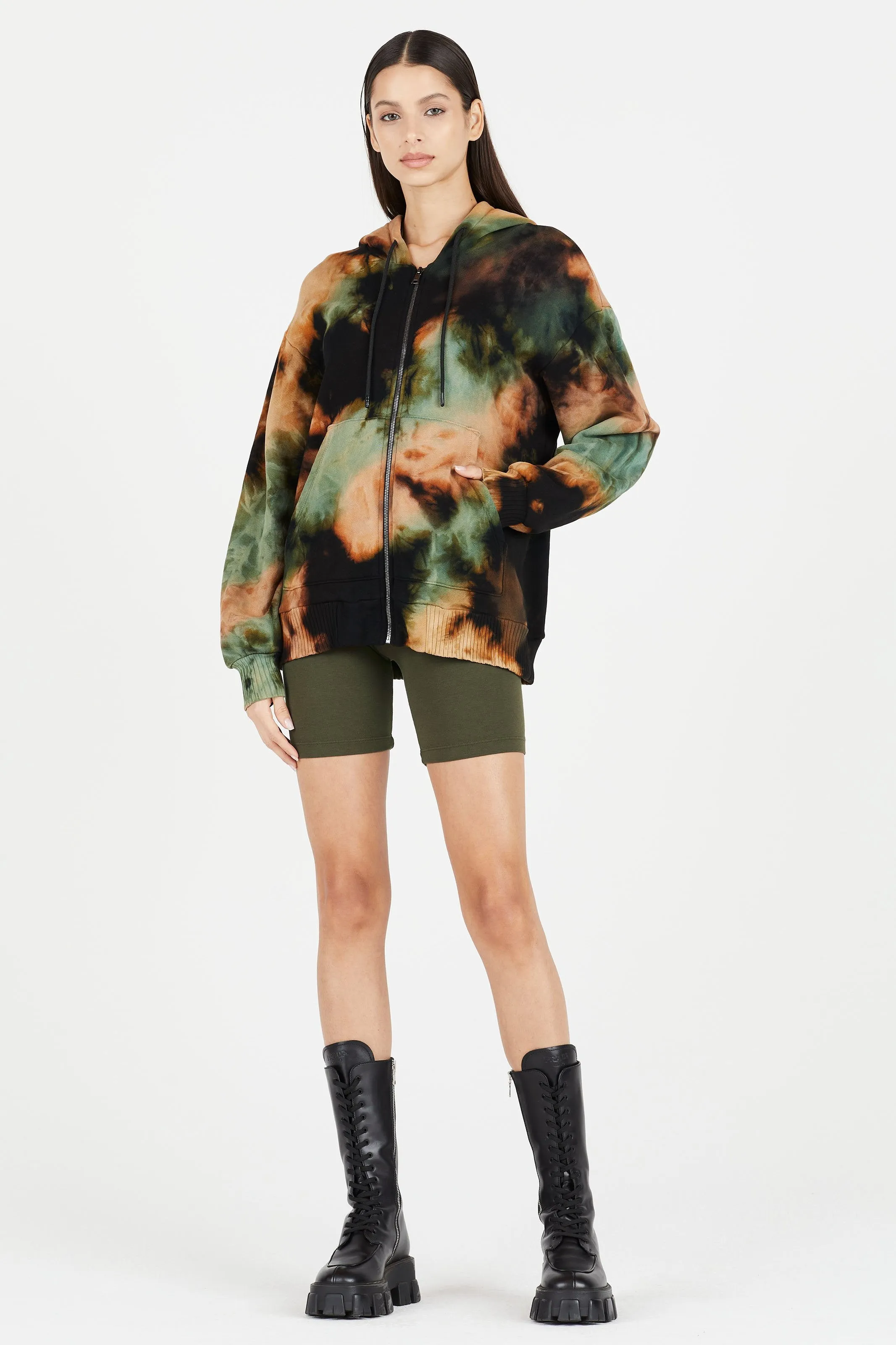 Brooklyn Oversized Zip Hoodie