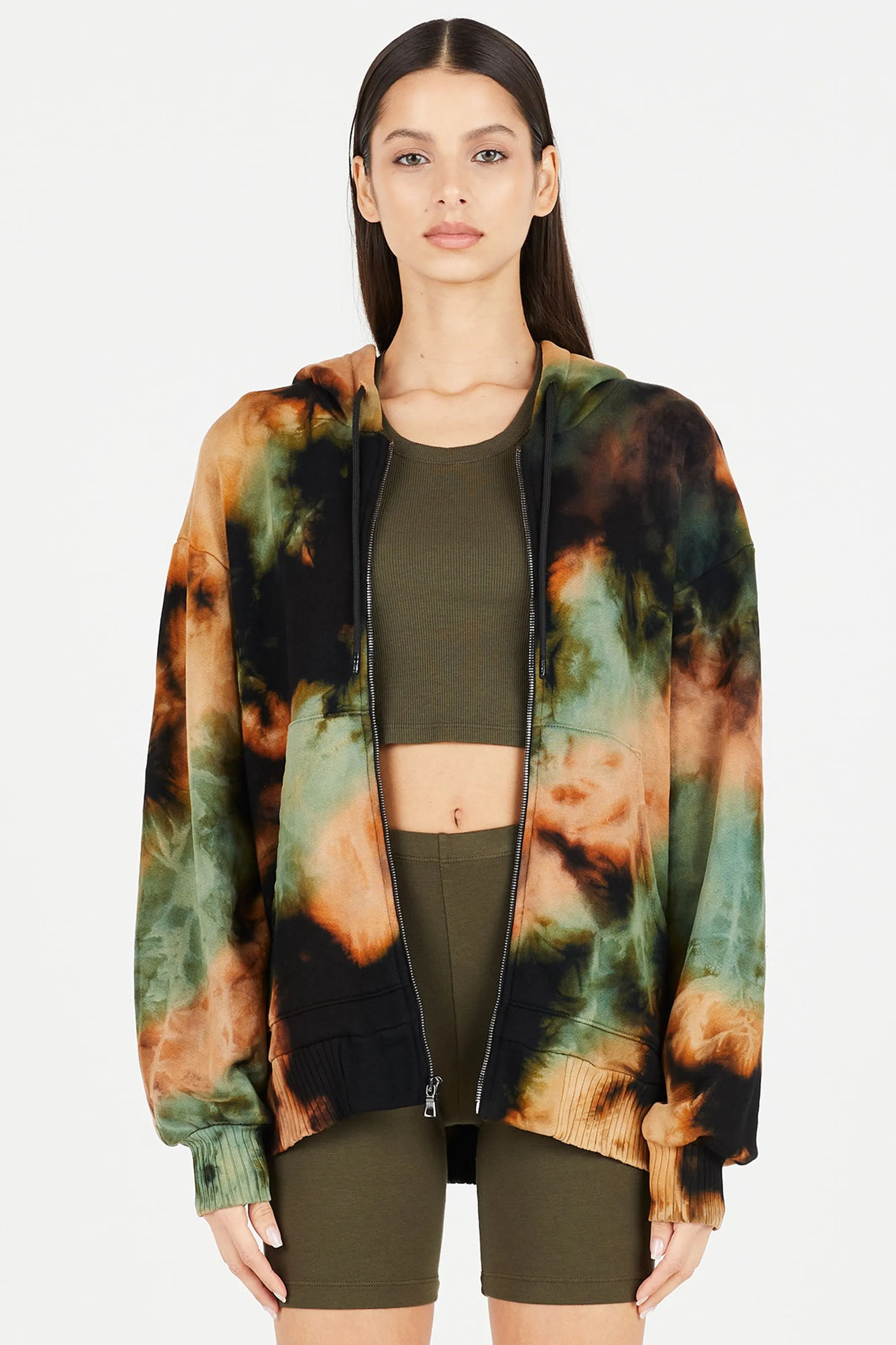 Brooklyn Oversized Zip Hoodie