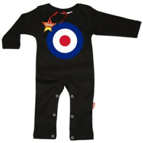Bullseye Baby Playsuit - Cool Mod Playsuit