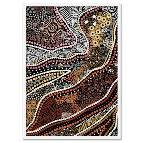 Canobie Dry Season Earth I - Art Print by Leah Cummins