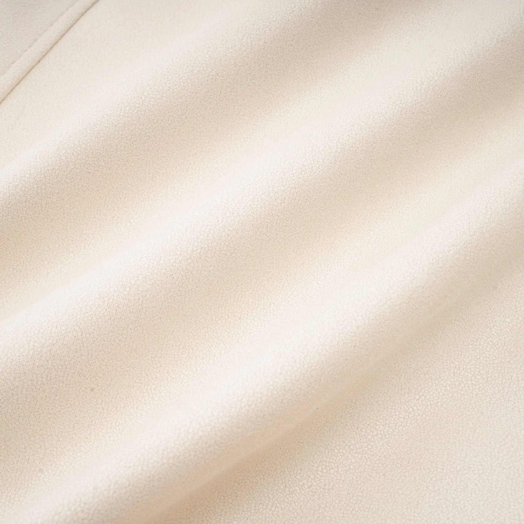 Ccile white suede fur padded short coat