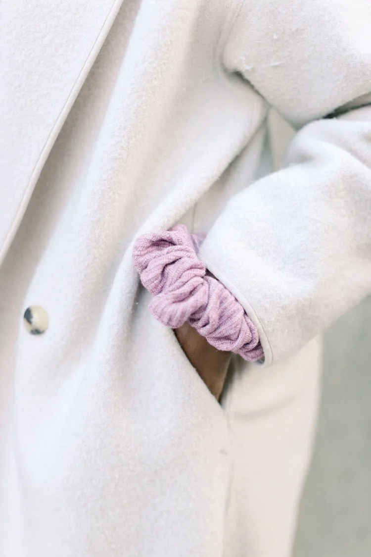 Chelsea King Windsor Classic Hair Scrunchie | Rose, Oatmeal, Hunter, Grey & Black