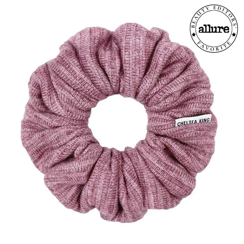 Chelsea King Windsor Classic Hair Scrunchie | Rose, Oatmeal, Hunter, Grey & Black