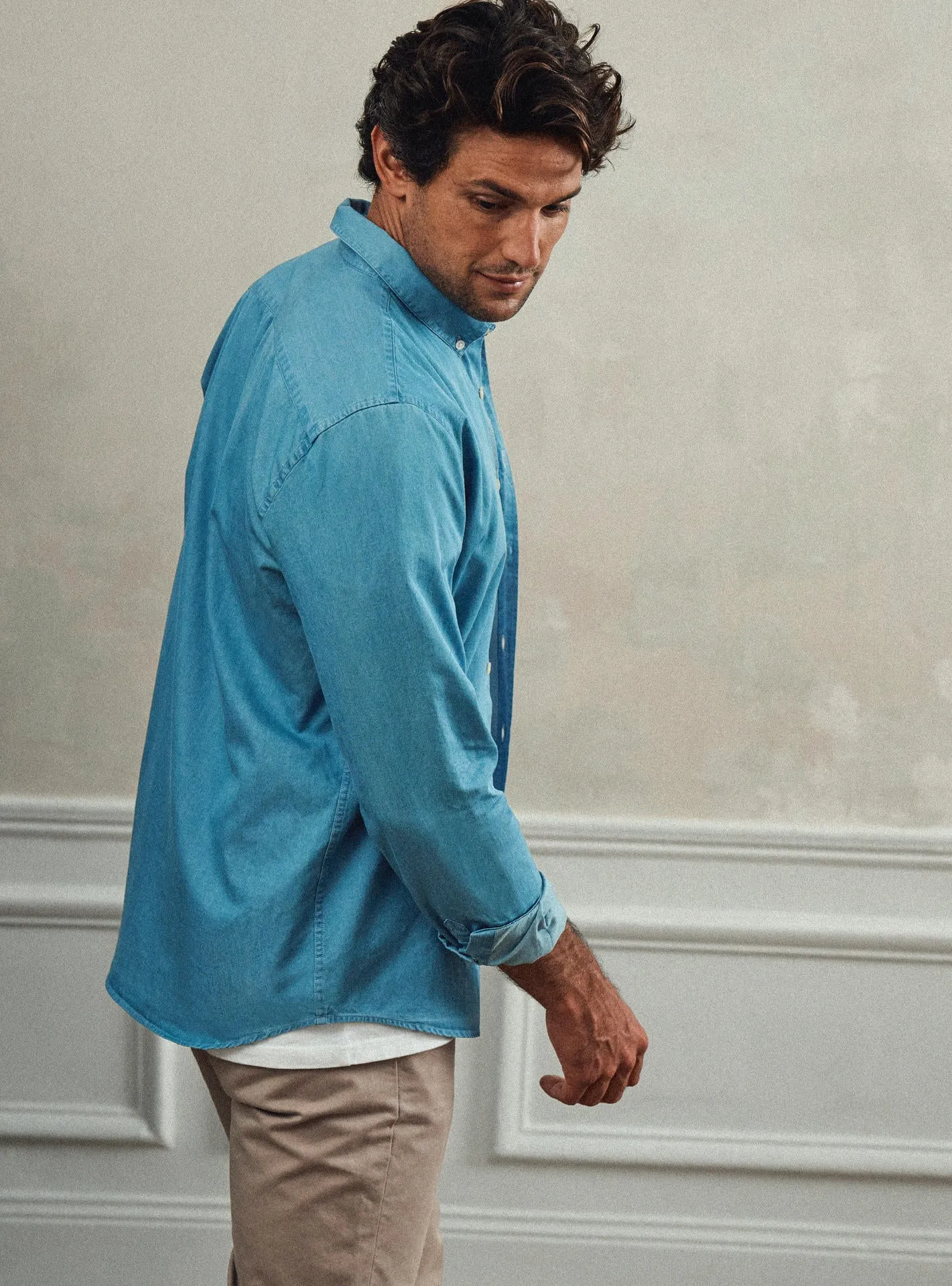 Chemise College Denim DUPLICATE