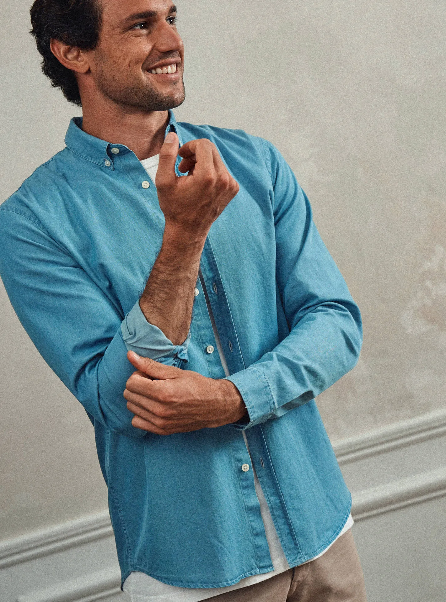 Chemise College Denim DUPLICATE