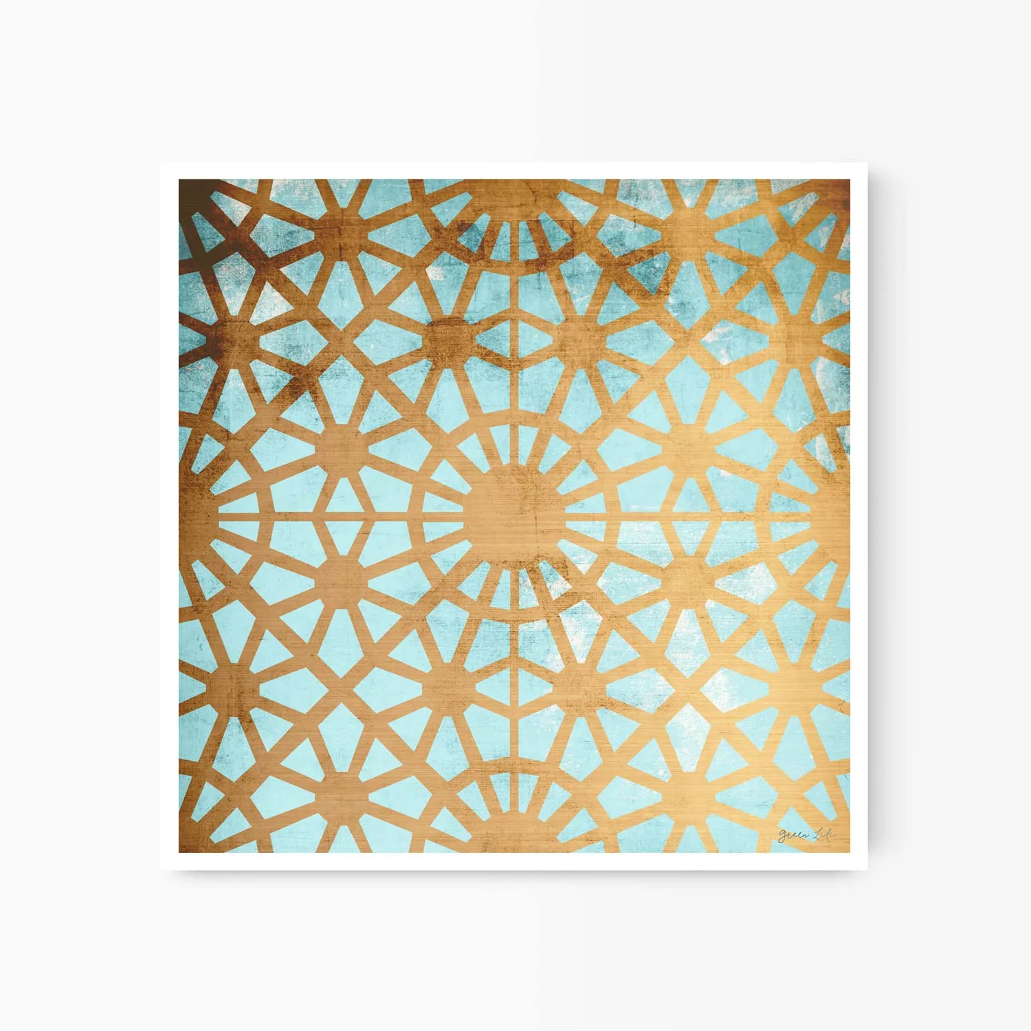 City Of Gold Moroccan Print