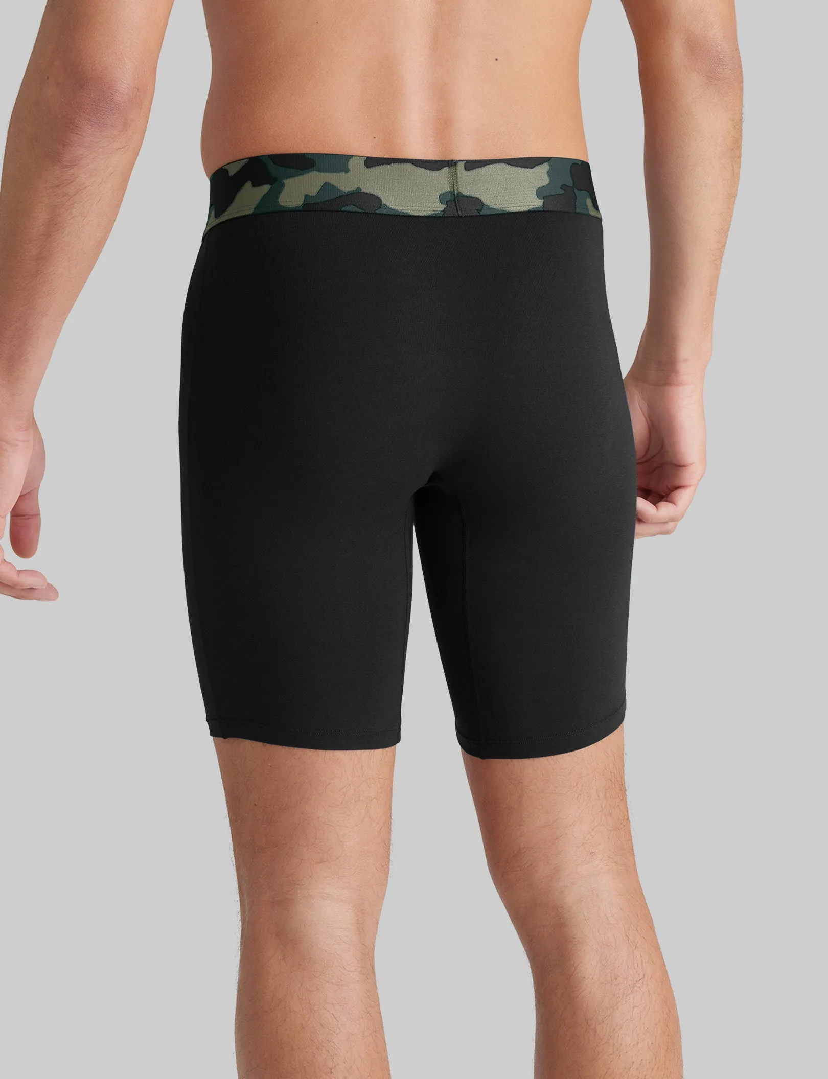 Cool Cotton Boxer Brief 8" (3-Pack)