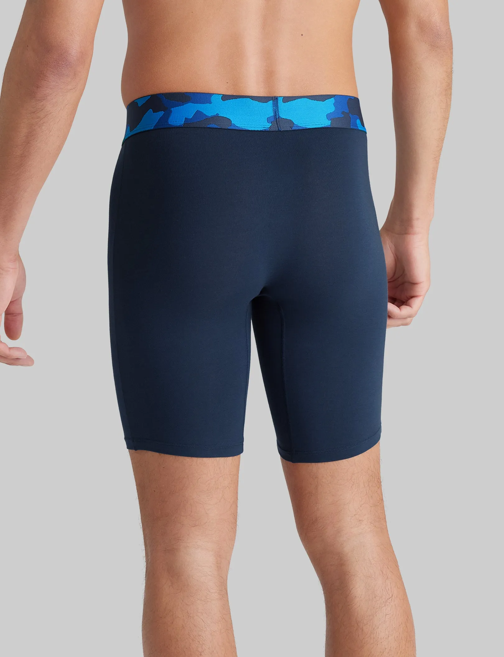 Cool Cotton Boxer Brief 8" (3-Pack)