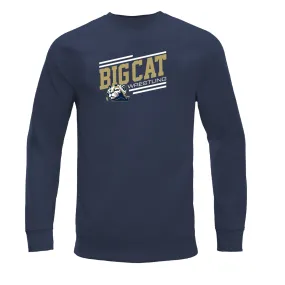 Cool-Touch Crewneck-Unisex--Big Cat WC