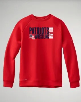 Cool-Touch Crewneck-Unisex--Red Land Youth