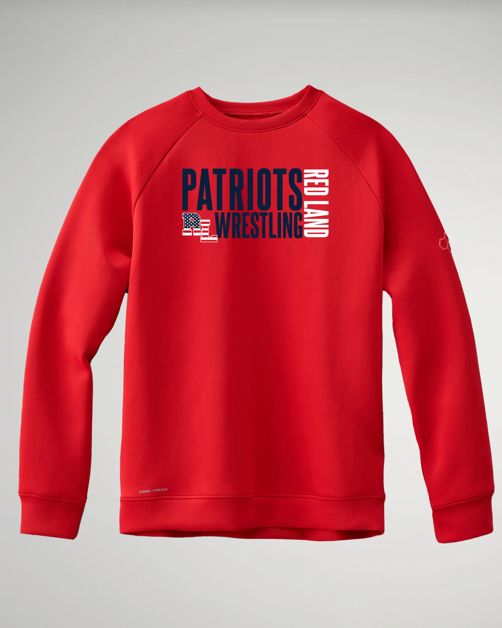 Cool-Touch Crewneck-Unisex--Red Land Youth