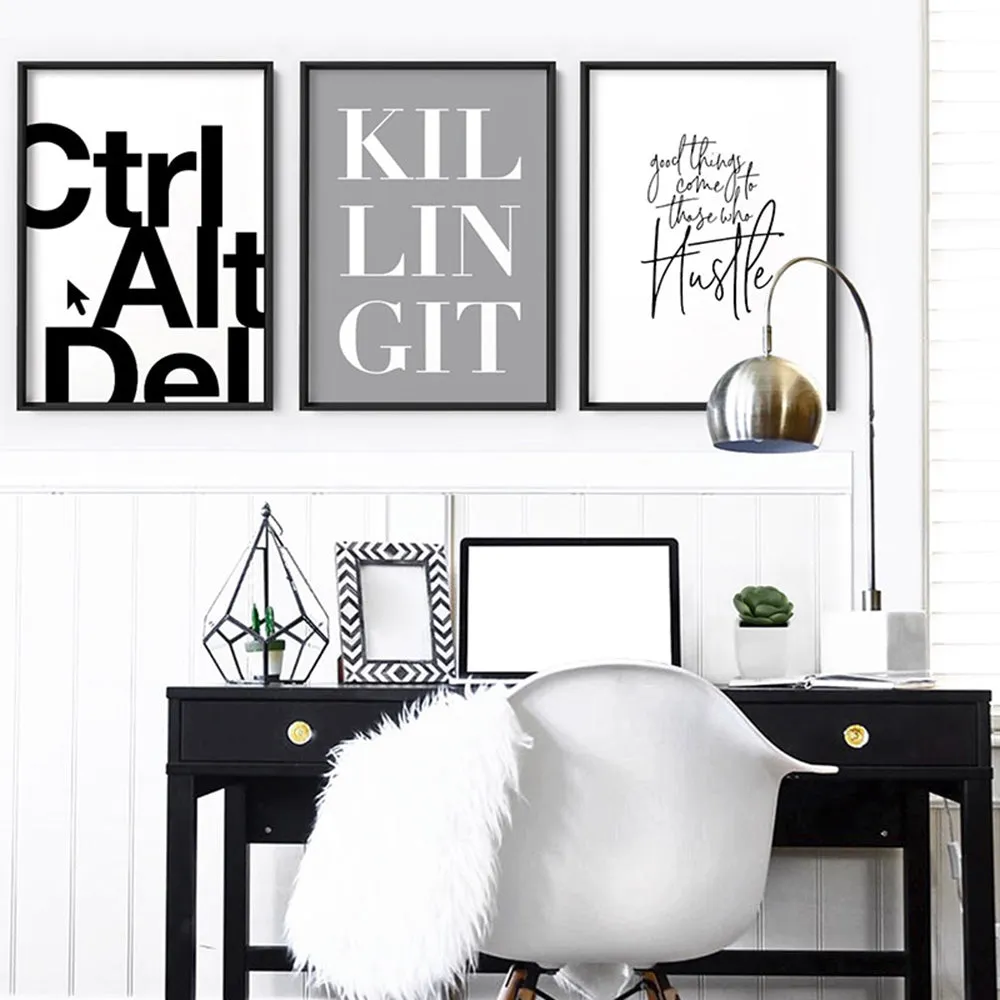 CTRL ALT DEL - Art Print