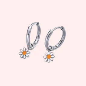 Daisy Drop Hypoallergenic Huggie