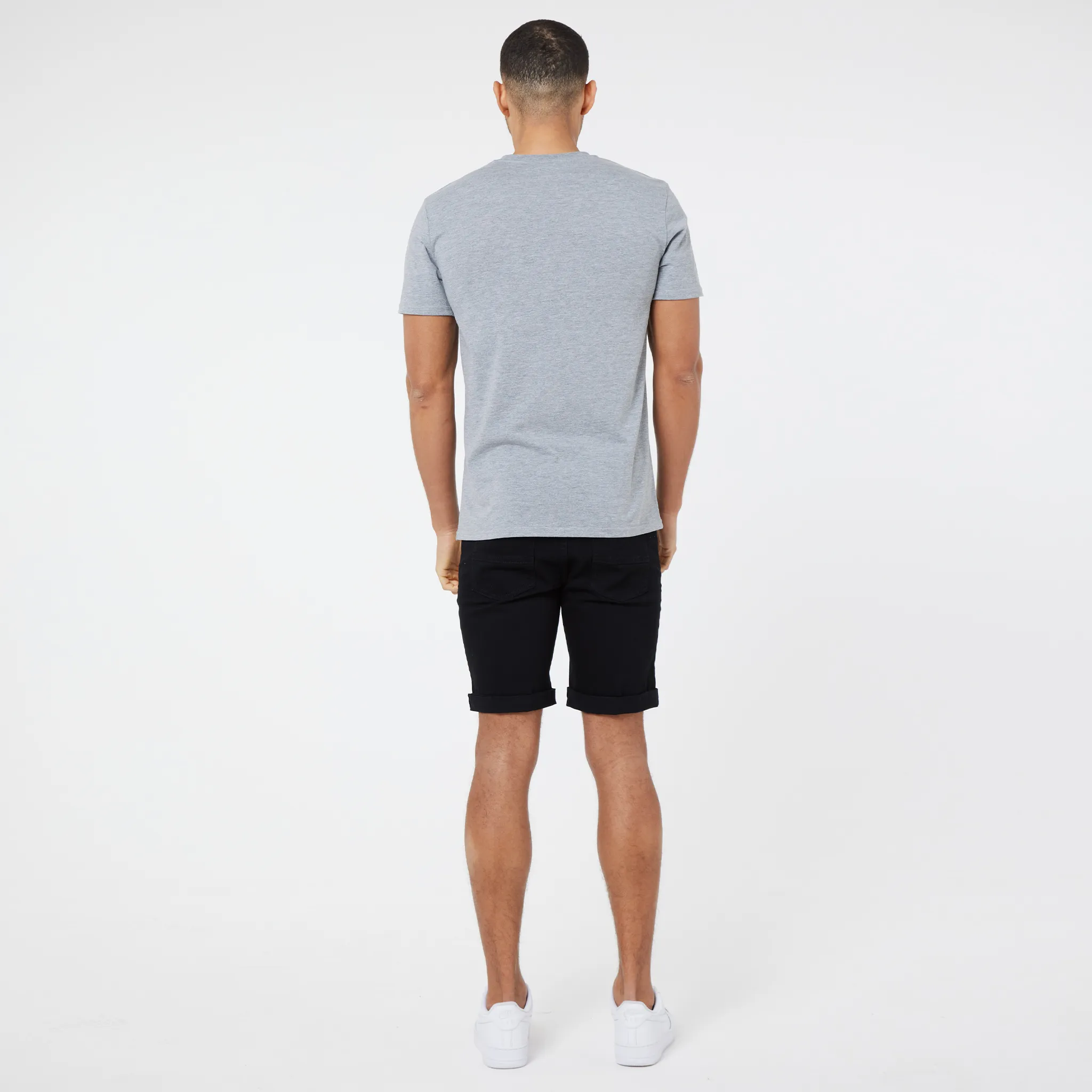 Denim Short | Black Wash