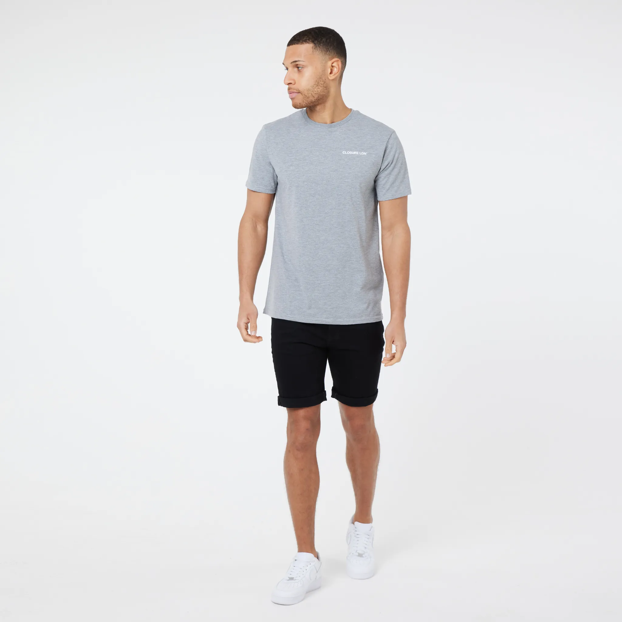 Denim Short | Black Wash
