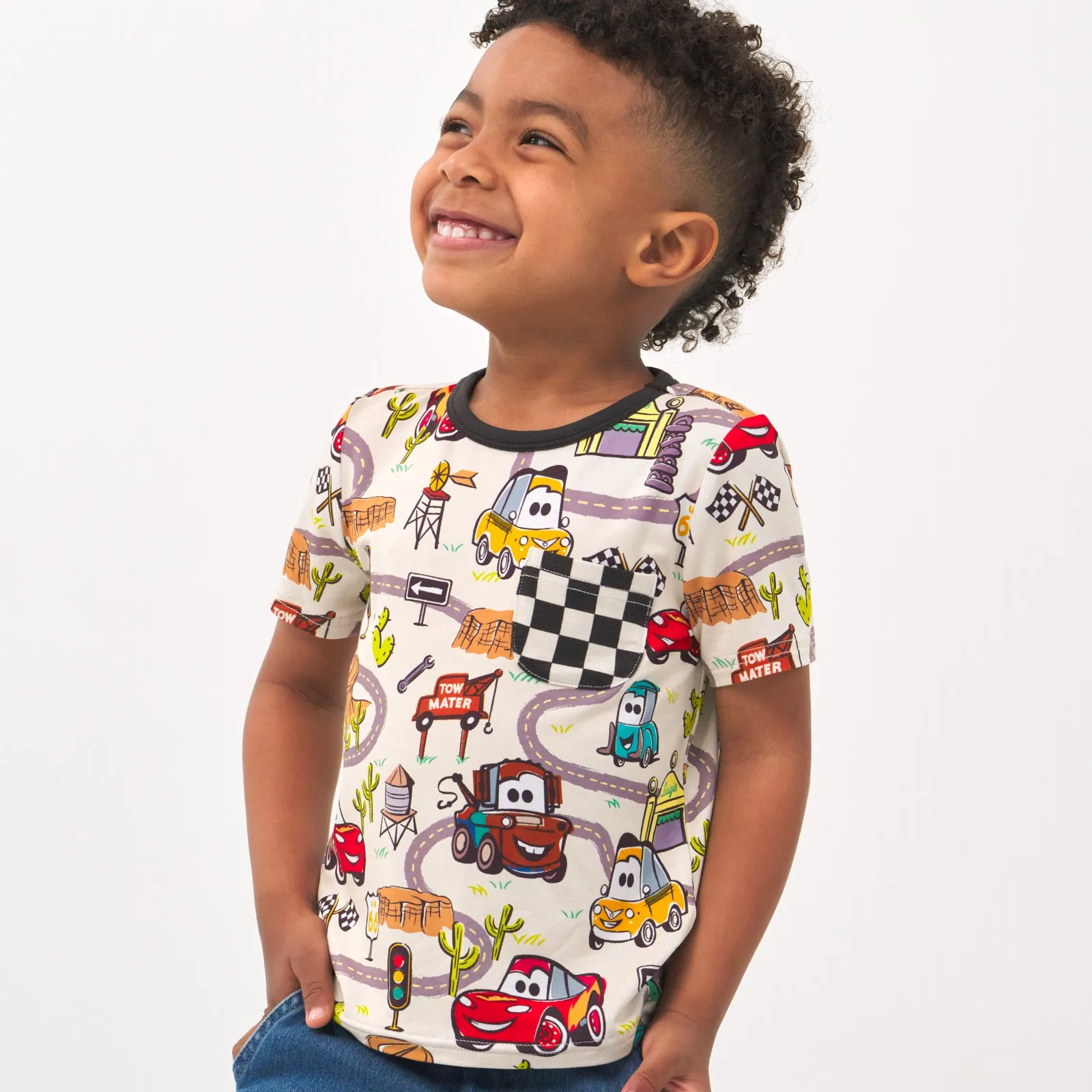 Disney Pixar Radiator Springs Pocket Tee