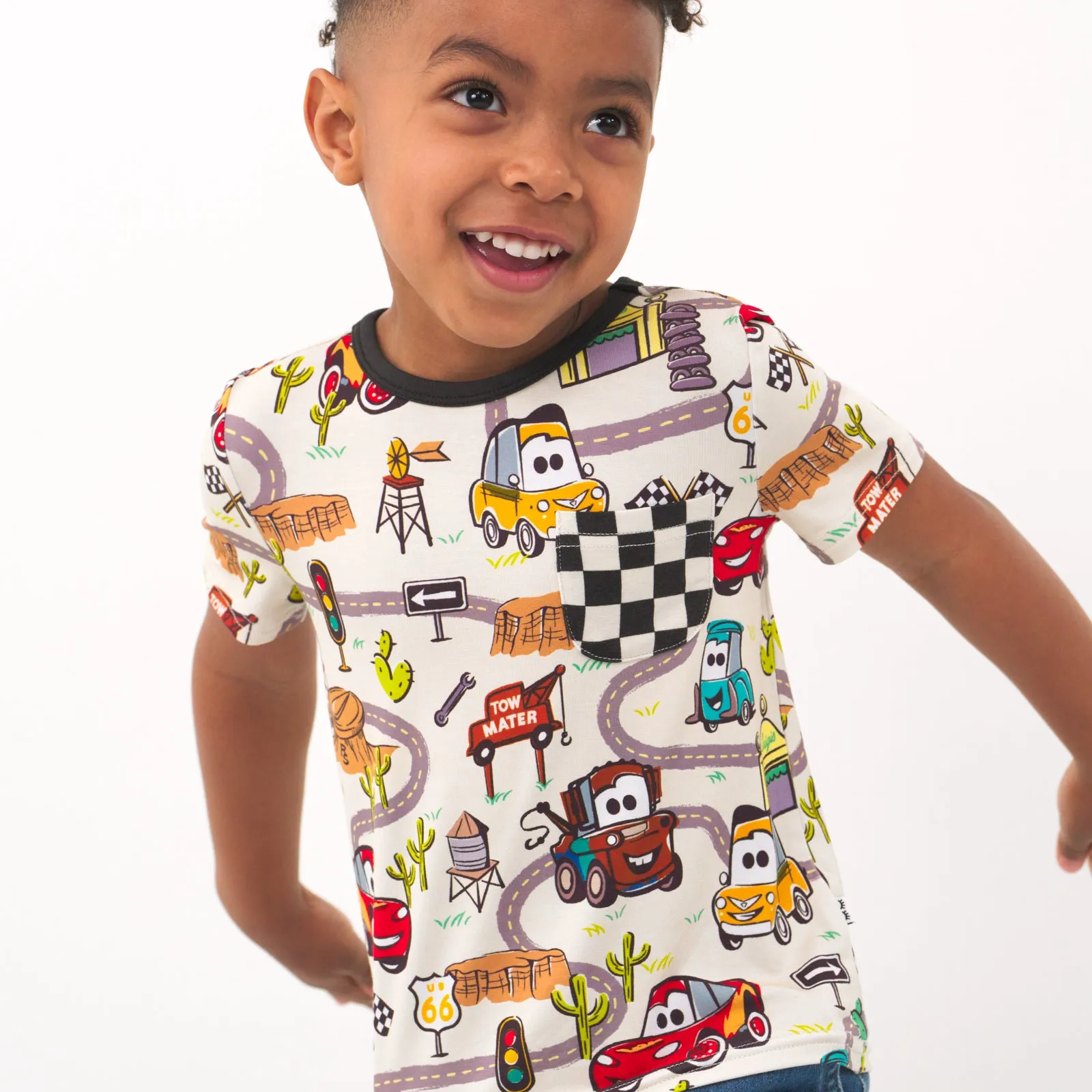 Disney Pixar Radiator Springs Pocket Tee
