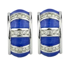 Earrings - Diamond (enamel)