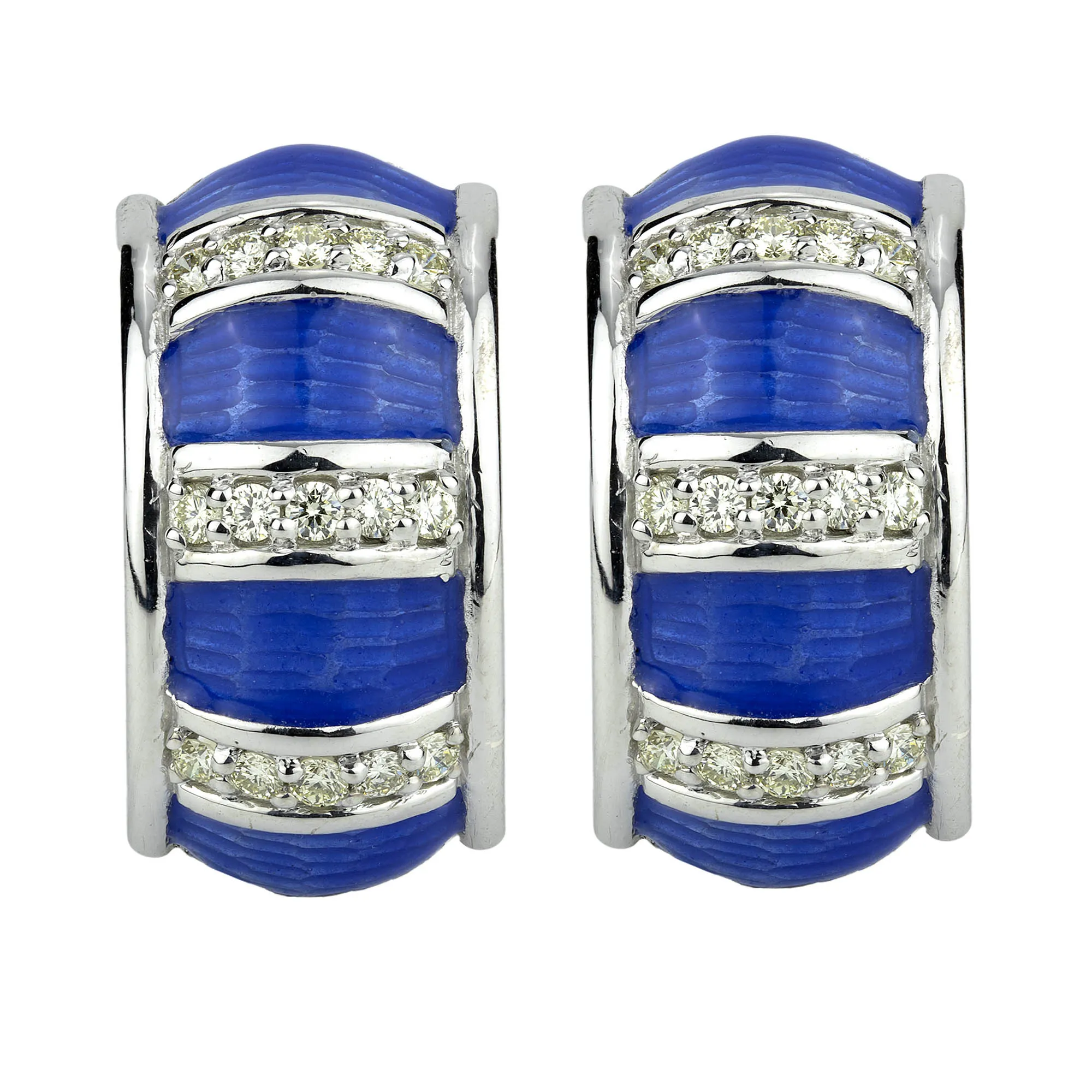 Earrings - Diamond (enamel)