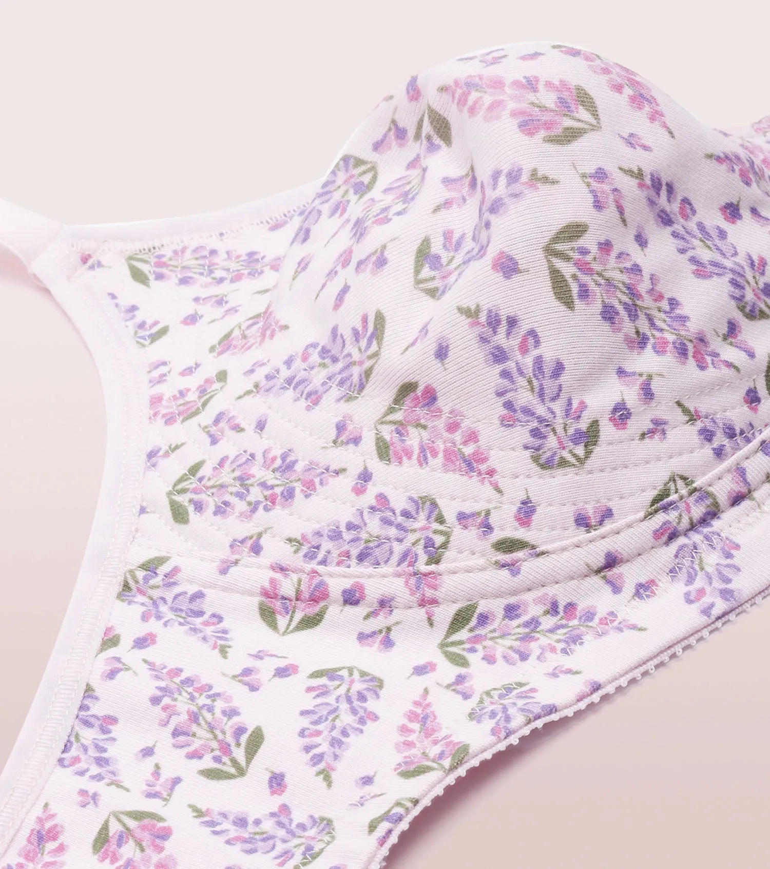 Enamor Fab-Cool Stretch Cotton Everyday Bra for Women- High Coverage, Non Padded and Wirefree