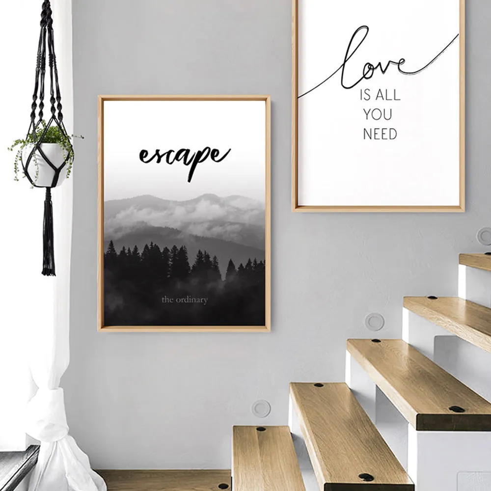 Escape the ordinary - Art Print