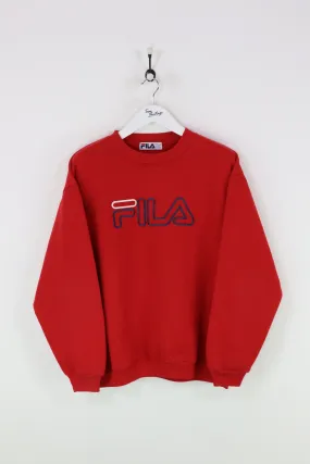 Fila Sweatshirt Red Large