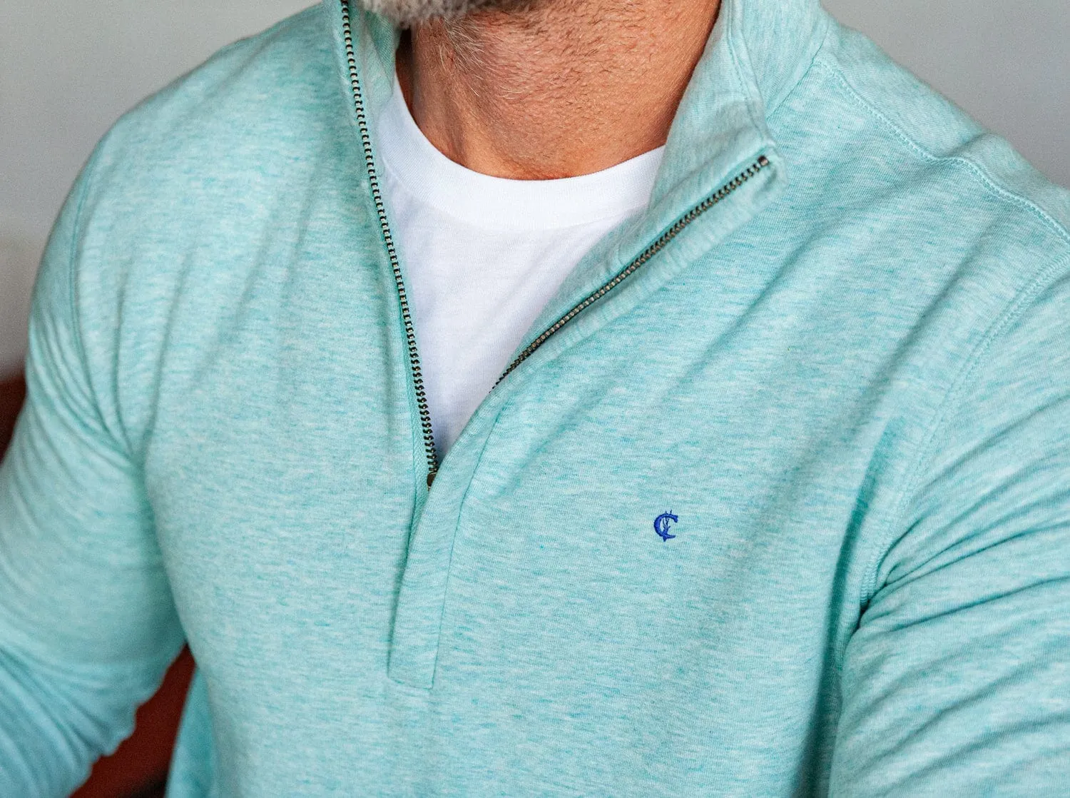 Fleece Weekender - Heather Mint